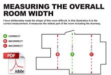 Measure Room Width